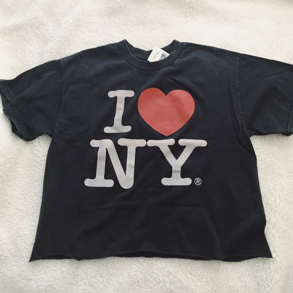 ❗️SOLD❗️NWT Brandy Melville I ❤️ NY Aleena Shirt